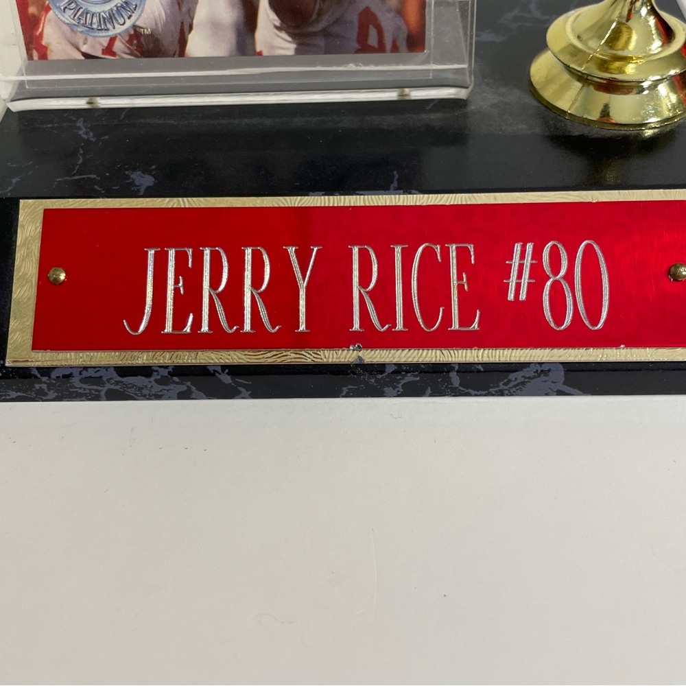 Jerry Rice 1991 Pro Set Platinum Card Display - Picture 4 of 8